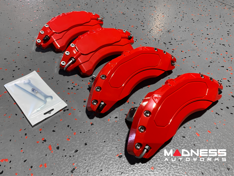 Alfa Romeo Tonale Brake Caliper Cover Kit - Set of 4 - Red